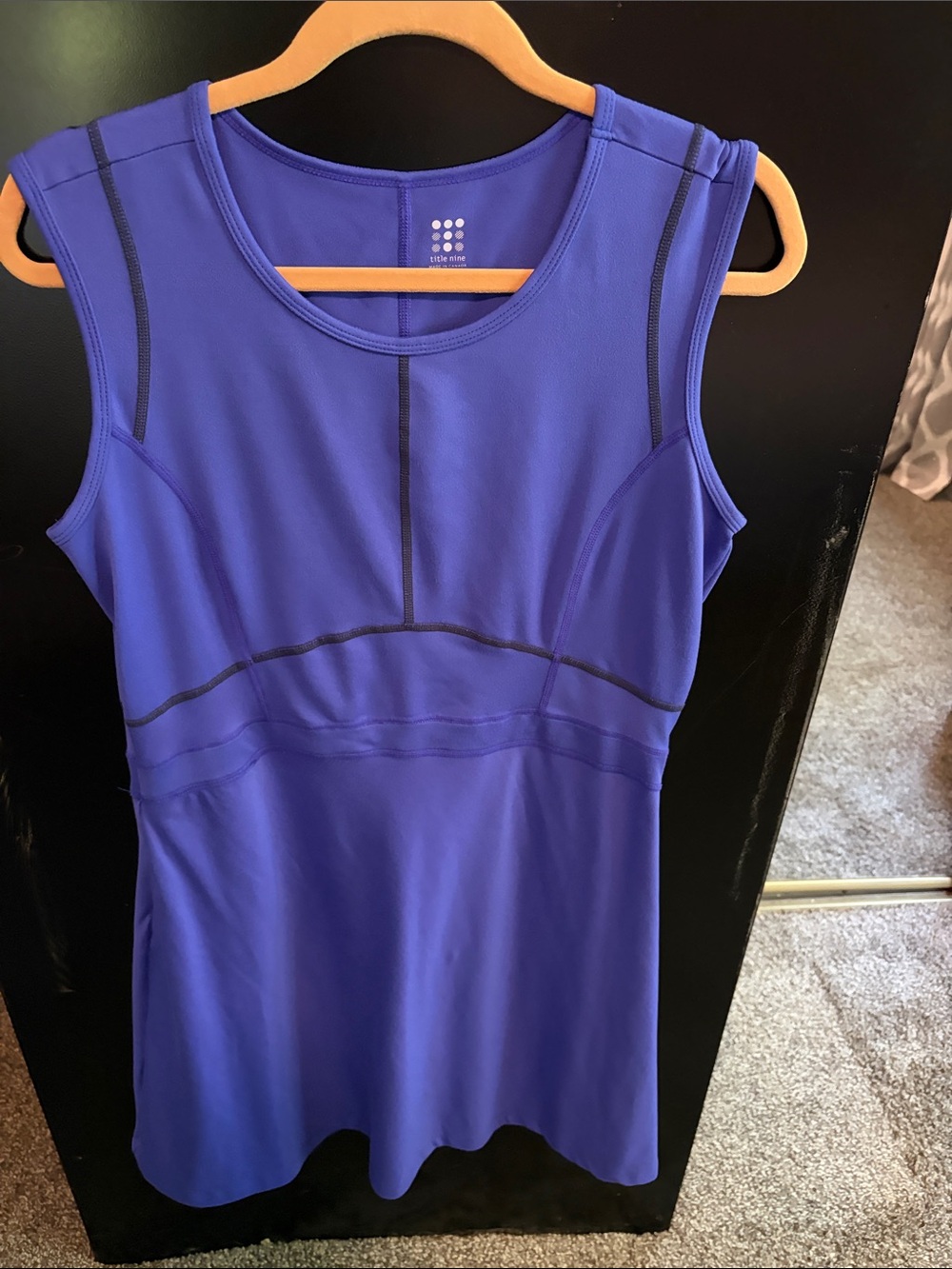 Title Nine Sleeveless Dress - Royal Blue, sz L